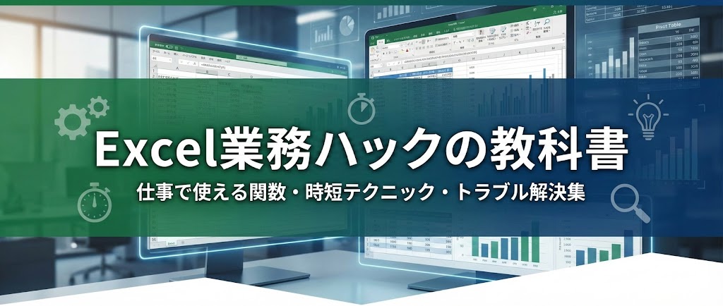 Excel業務ハックの教科書